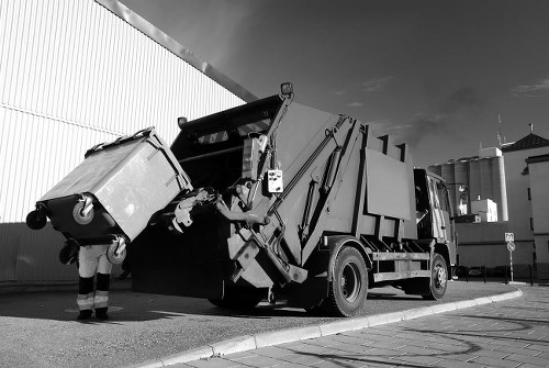 Commercial waste clearance for an office in Finchley